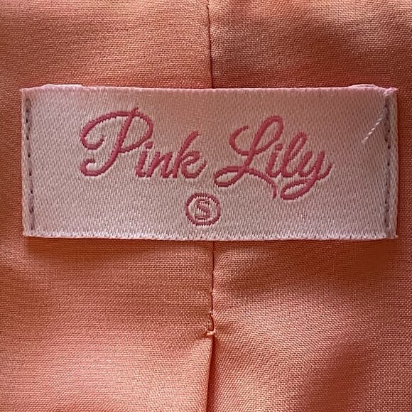 Women's Peach Blazer- S - Picture 3 of 3